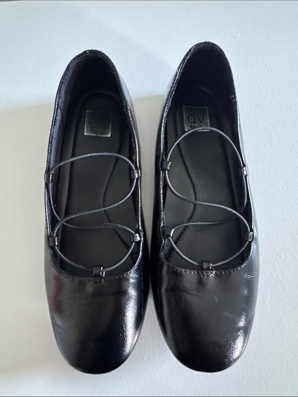 DV Girls Brewster black ballet flats size 4